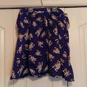 Sunglasses & Cats skirt in royal purple